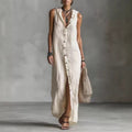 Kamila | Effortless Sleeveless Maxi Dress