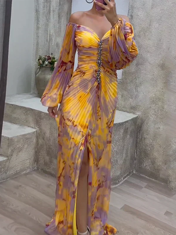 Gisselle - V-Neck Maxi Dress