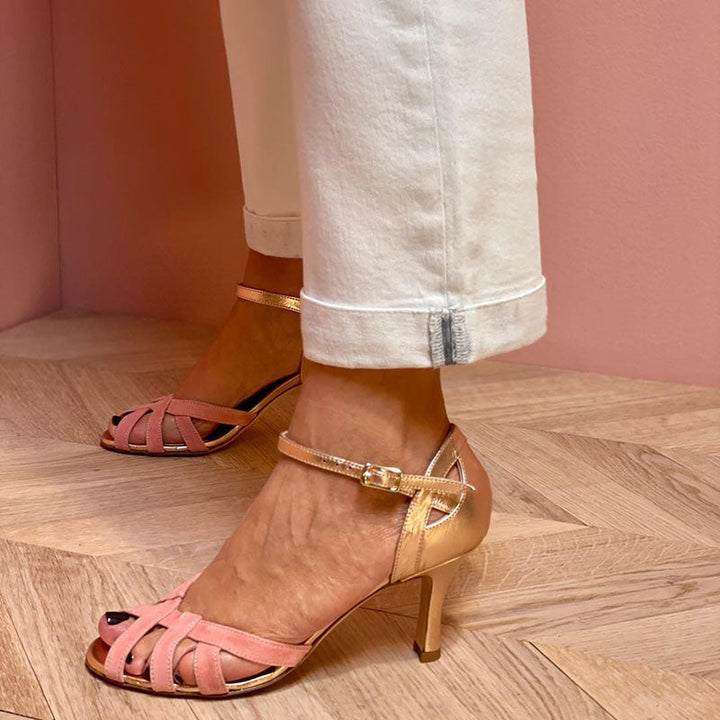 Vita™ - Elegant Peeptoe Heels