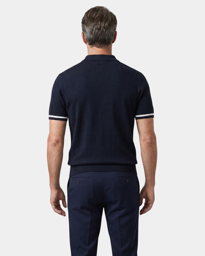 Clark | Zip Polo Shirt