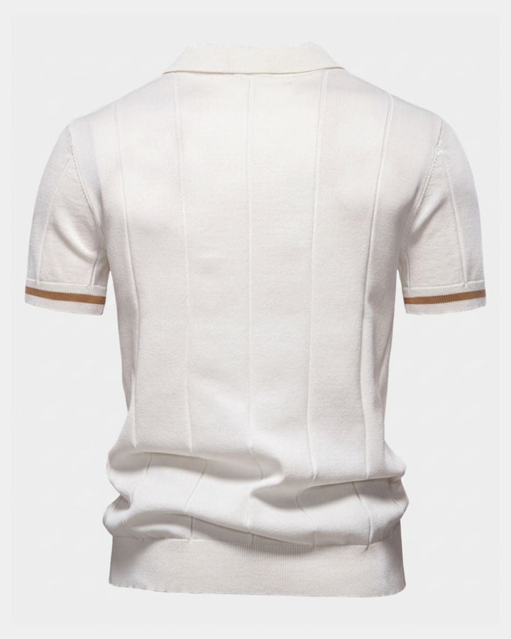 Clark | Zip Polo Shirt