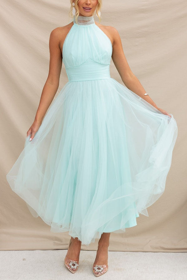 Phoebe - Midi Dress with Long Skirt