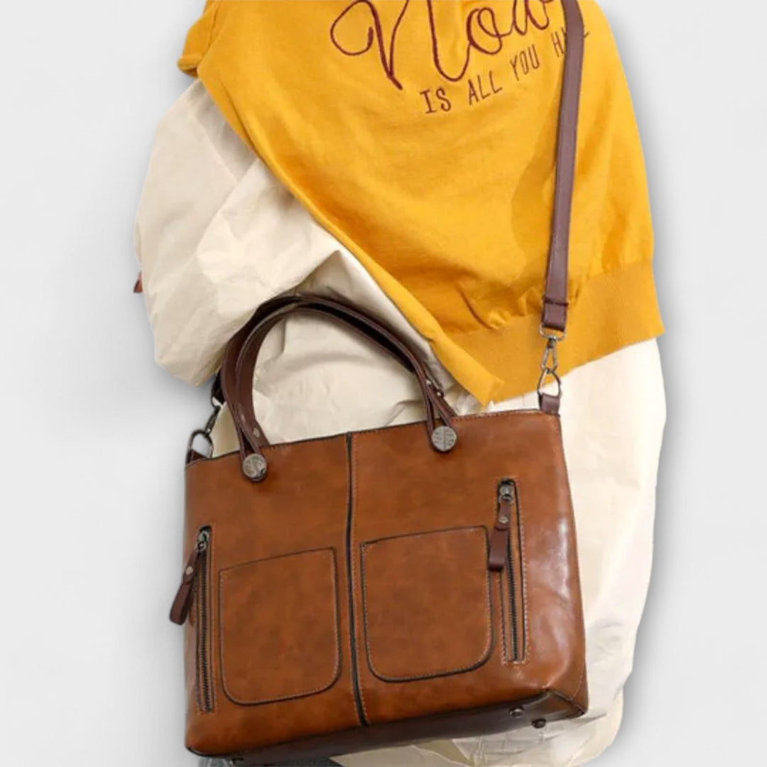 Serenya - Elegant Leather Handbag