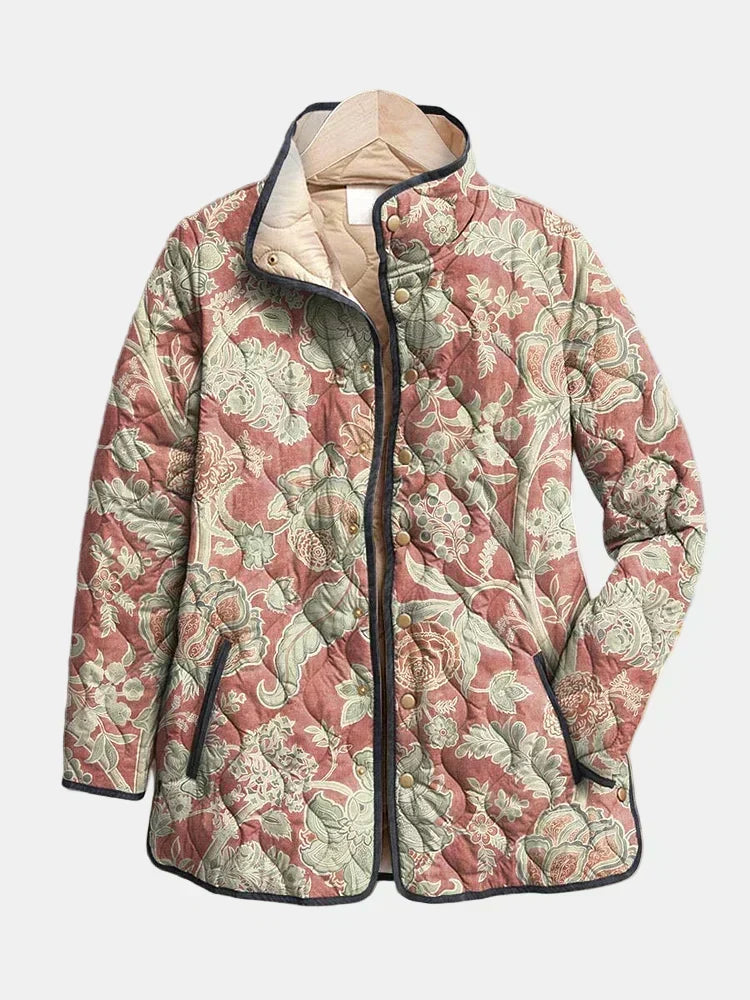 Valcor | Quilted Jacket Damas Terracotta Pauline