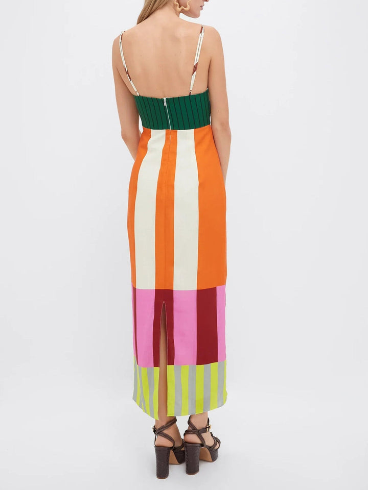 Elsa - Multicolour Maxi Dress