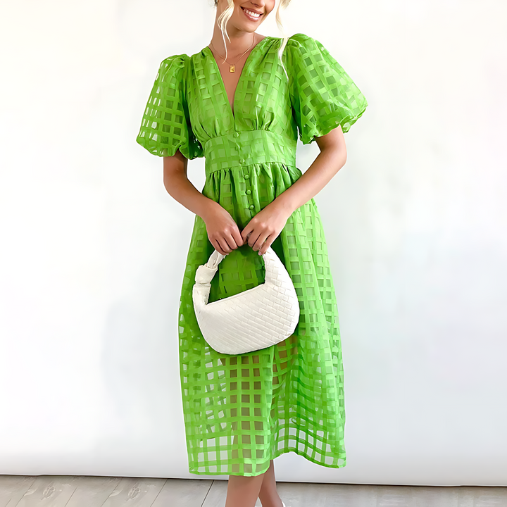 Julia - Elegant Summer Midi Dress