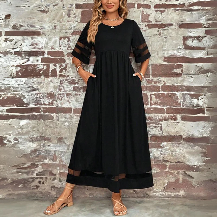 Cerelia | Figure-Hugging Midi Dress with Tummy-Control Effect