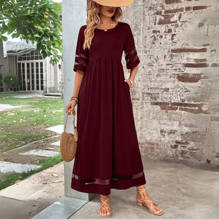 Cerelia | Figure-Hugging Midi Dress with Tummy-Control Effect
