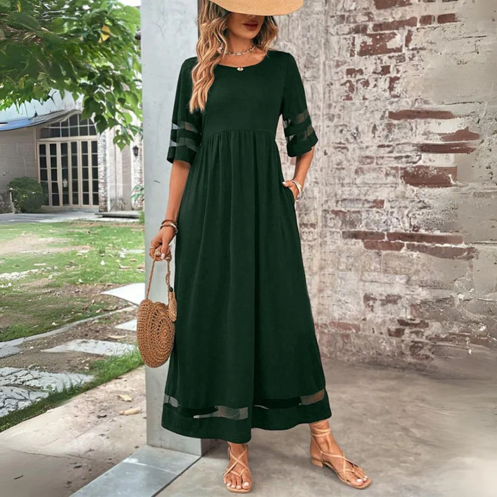 Cerelia | Figure-Hugging Midi Dress with Tummy-Control Effect