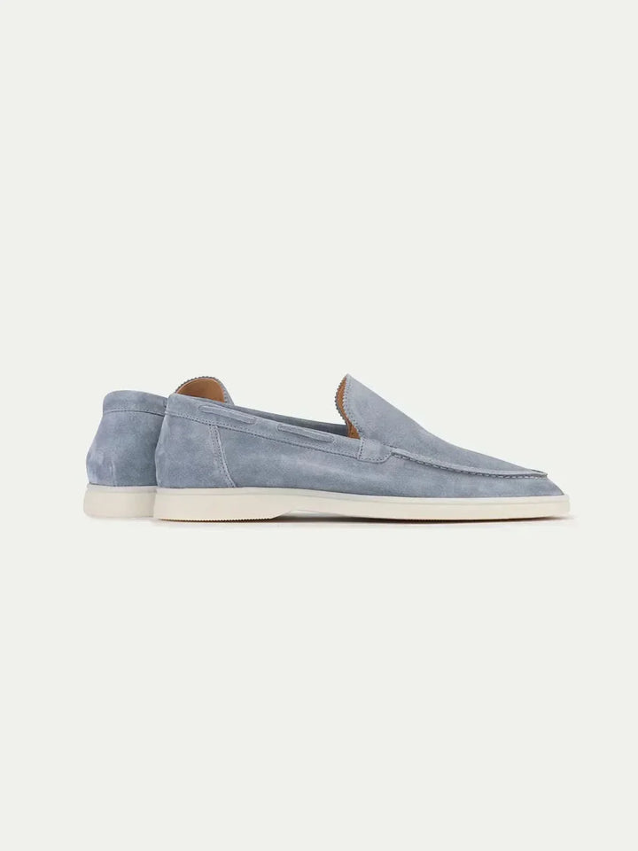 Classic Suede Loafer Baby Blue