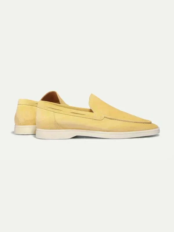 Classic Suede Loafer Citrus Yellow