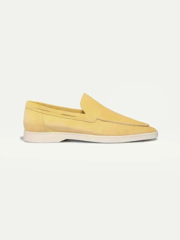 Classic Suede Loafer Citrus Yellow
