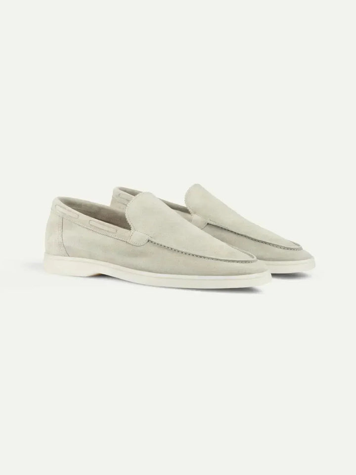 Classic Suede Loafer Cream
