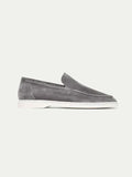 Classic Suede Loafer Grey