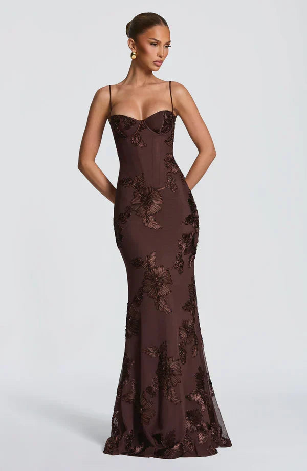 Aveline - Floral Corset Dress
