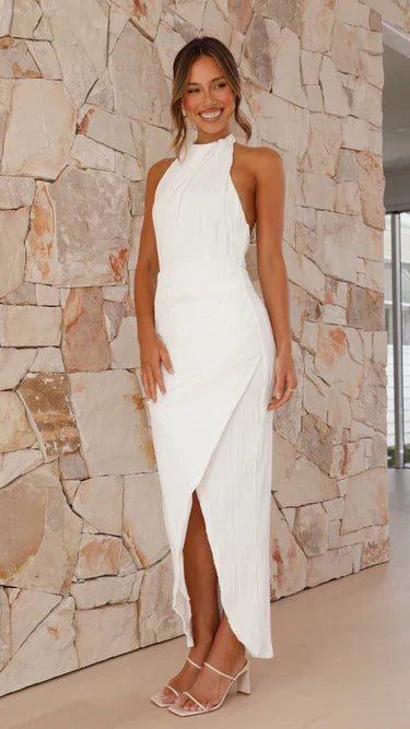 Shyann - Pleated Midi Dress