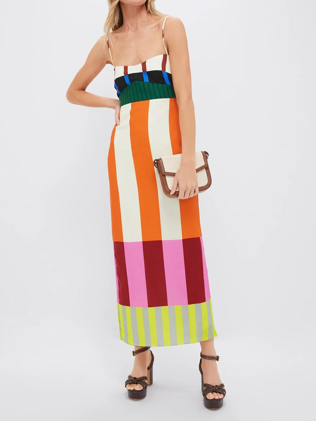 Elsa - Multicolour Maxi Dress